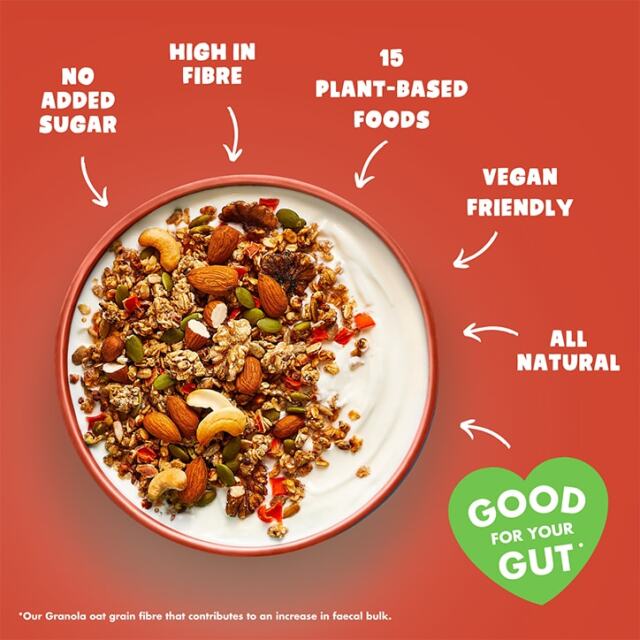 Bio & Me Super Seedy & Nutty Gut-Loving Granola 360g - 3