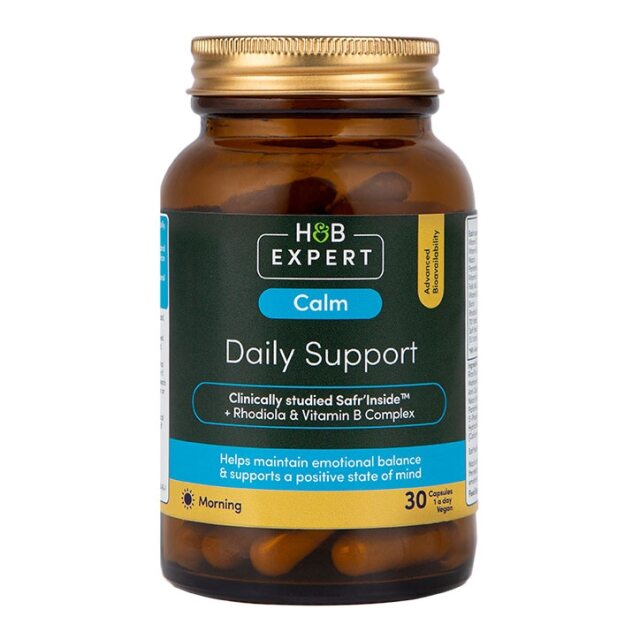 H&B Expert Calm Daily Support Saffron 30 Capsules - 1