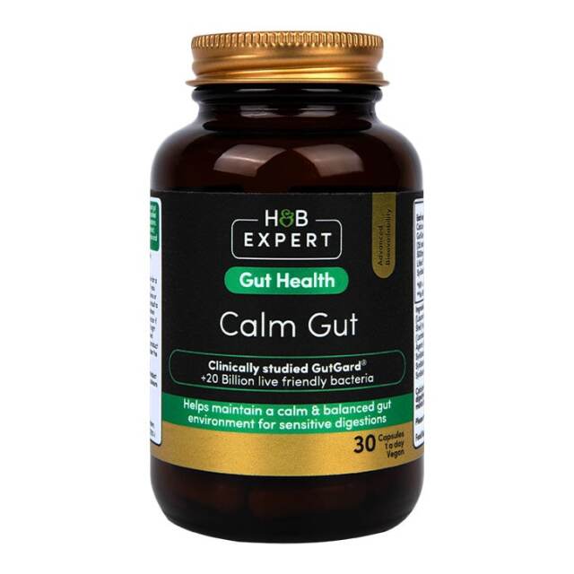 H&B Expert Calm Gut 30 Capsules - 1
