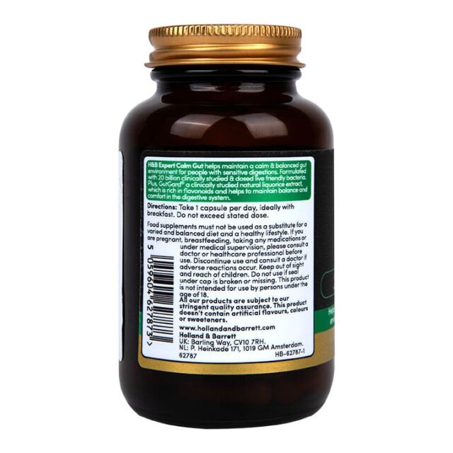 H&B Expert Calm Gut 30 Capsules - 3