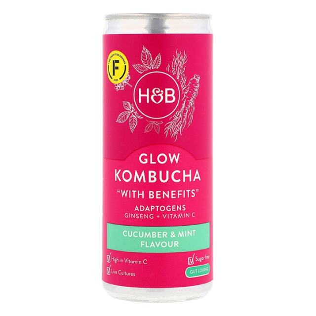 Holland & Barrett Glow Kombucha 250ml - 2