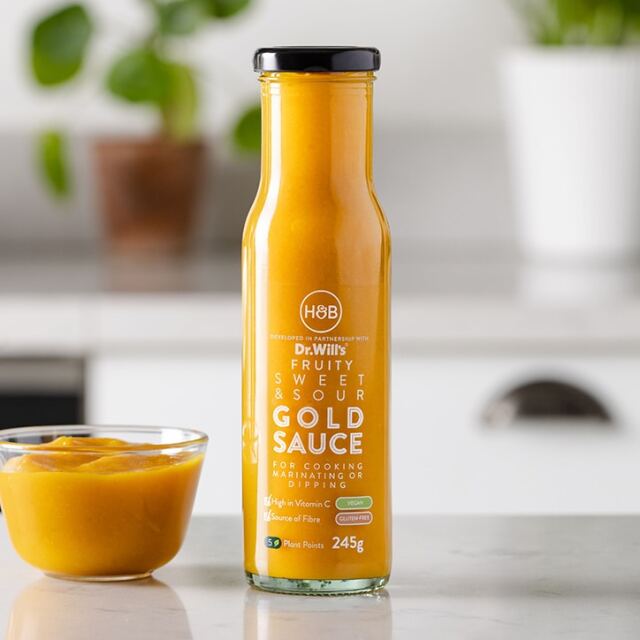 Holland & Barrett Fruity Sweet & Sour Gold Sauce 245g - 1