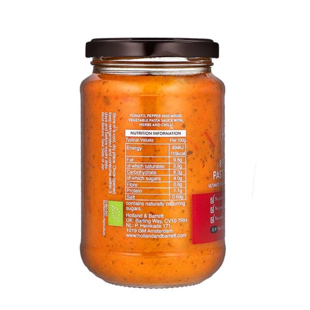 Holland & Barrett 8 Plant Pasta Sauce 340g - 5