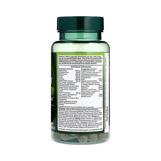 Super Greens Capsules 60 - 2