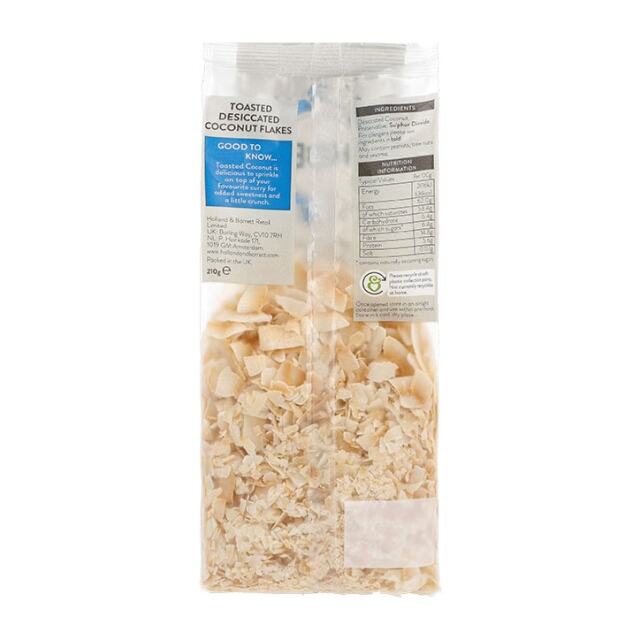 Holland & Barrett Toasted Coconut 210g - 2