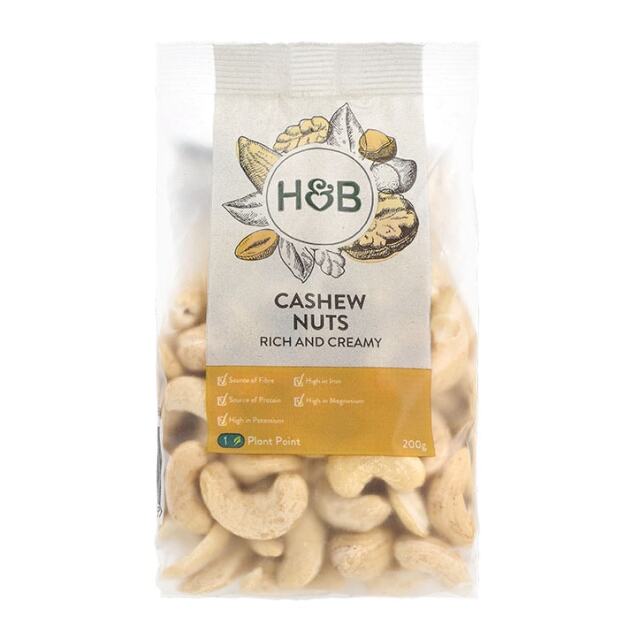 Holland & Barrett Cashew Nuts 200g - 1