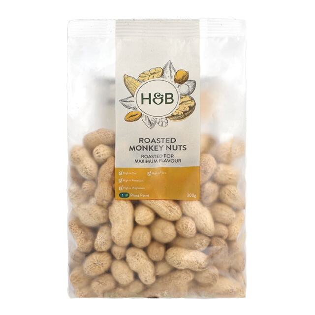 Holland & Barrett Roasted Monkey Nuts 300g - 1