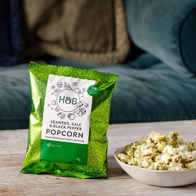 Holland & Barrett Popcorn Seaweed, Kale & Black Pepper 18g - 1