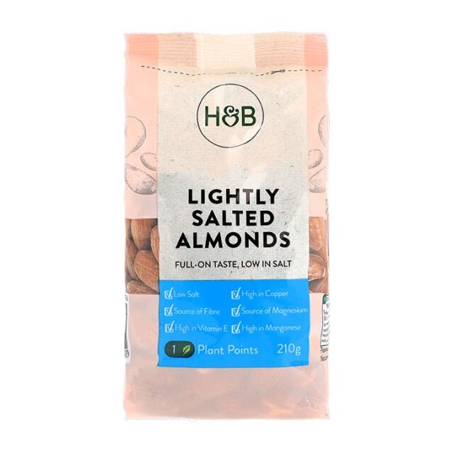 Holland & Barrett Lightly Salted Almonds 210g - 1