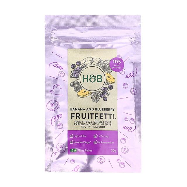 Holland & Barrett Fruitfetti Banana & Blueberry 30g - 3