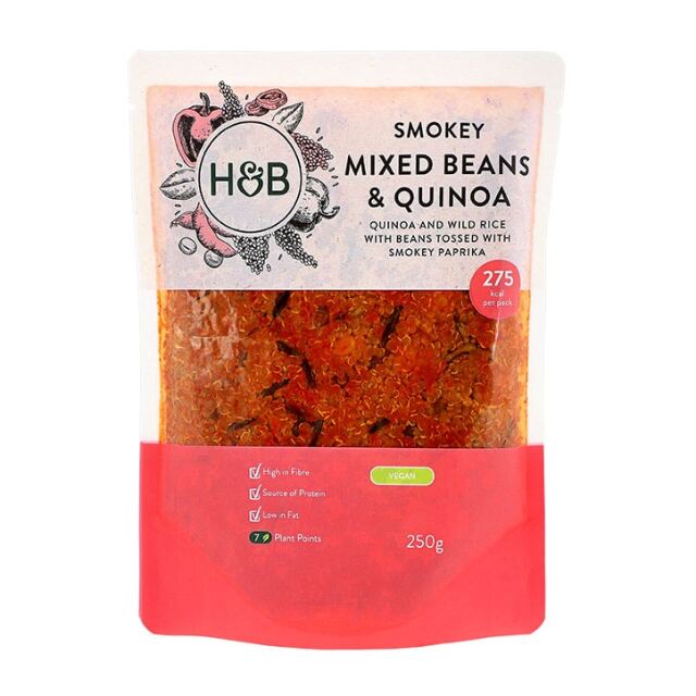 Holland & Barrett Smokey Mixed Beans & Quinoa 250g - 1