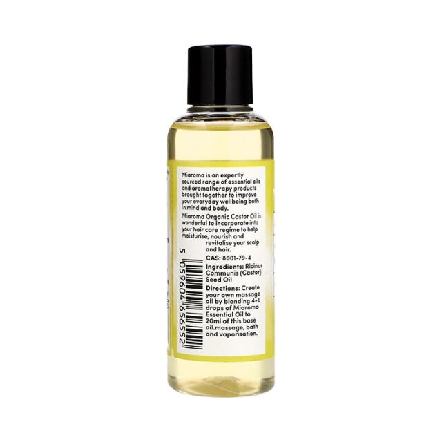 Miaroma Organic Castor Base Oil 100ml - 3