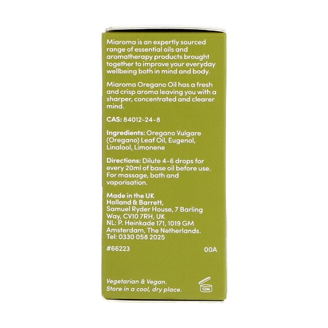 Miaroma Oregano Pure Essential Oil 10ml - 2