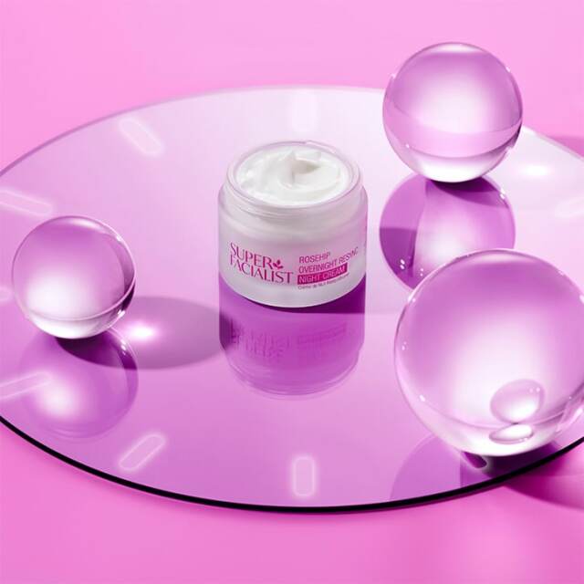 Super Facialist Rosehip Overnight Resync Night Cream 50ml - 5