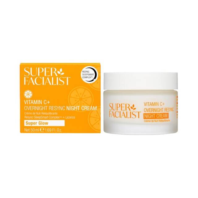Super Facialist Vitamin C Overnight Resync Night Cream 50ml - 1