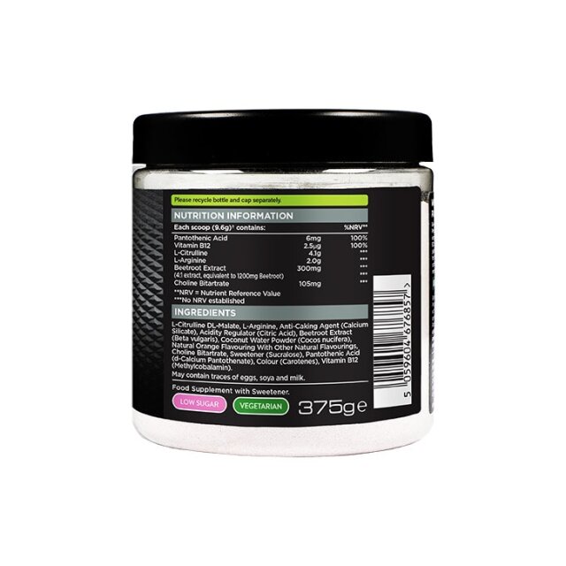 Pump Zero Pre Workout Blood Orange 375g - 6