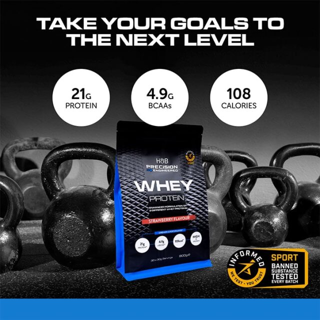 Whey Protein Strawberry 900g - 2