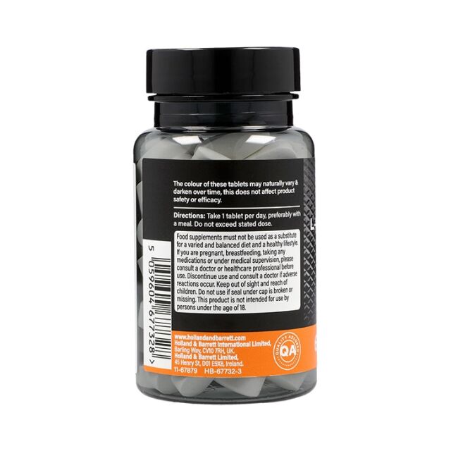 L-Carnitine 500mg 60 Tablets - 3