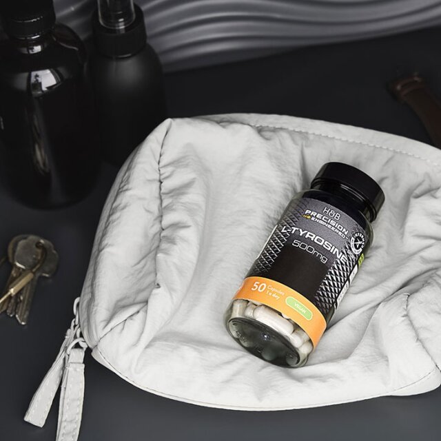 L-Tyrosine 500mg 50 Capsules - 4