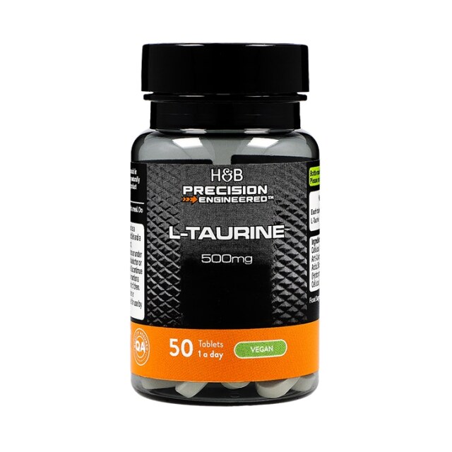 Taurine 500mg 50 Tablets - 1