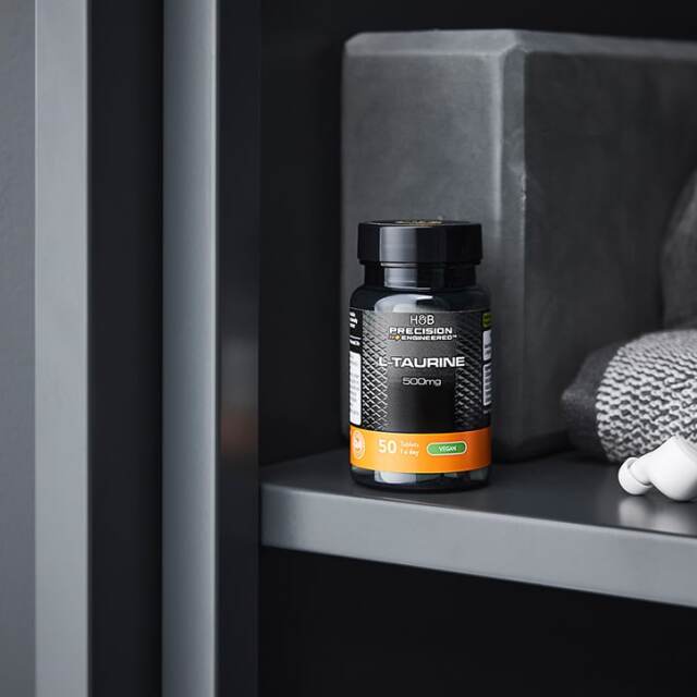 Taurine 500mg 50 Tablets - 4