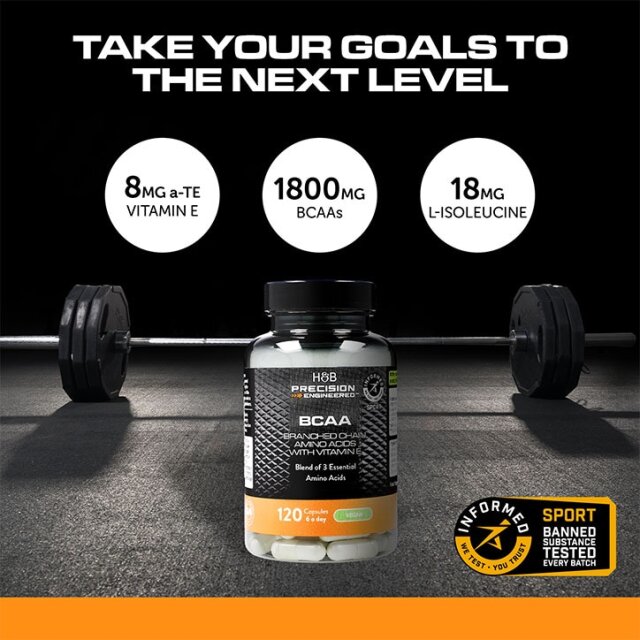 BCAA 120 Capsules - 2