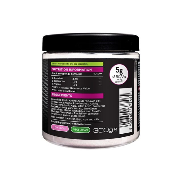 Performance BCAA Apple & Blackcurrant 300g - 5