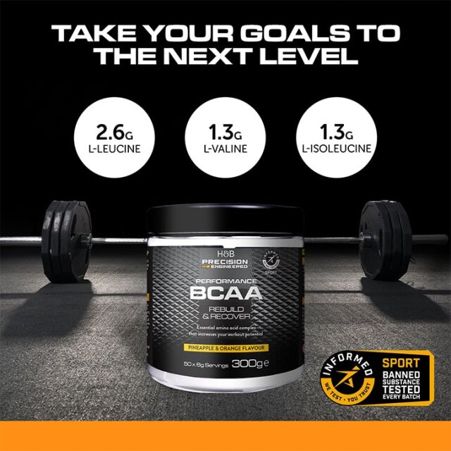Performance BCAA  Pineapple & Orange 300g - 2