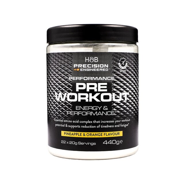 Performance Pre Workout Pineapple & Orange 440g - 1