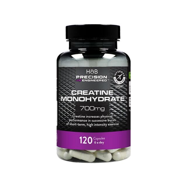 Creatine Monohydrate 700mg 120 Capsules - 1