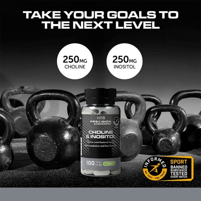 Choline & Inositol 100 Tablets - 2