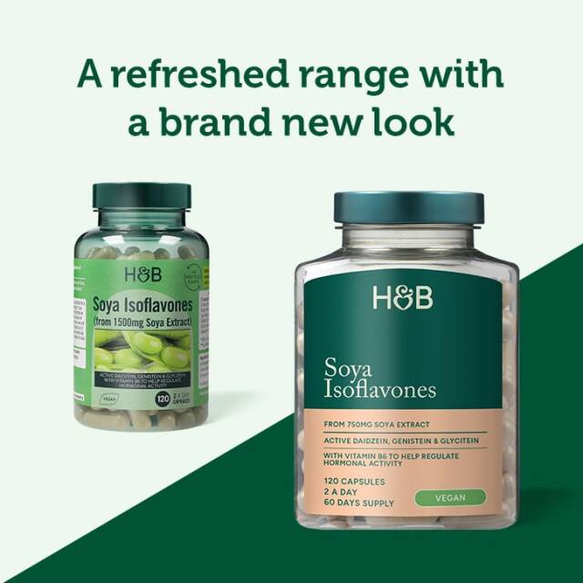 Holland & Barrett Soya Isoflavones 750mg 120 Capsules - 4