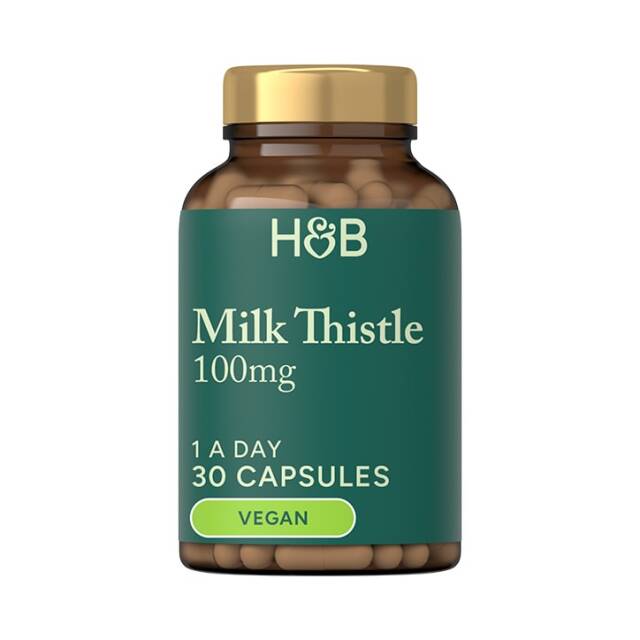 Holland & Barrett Milk Thistle 100mg 30 Capsules - 1