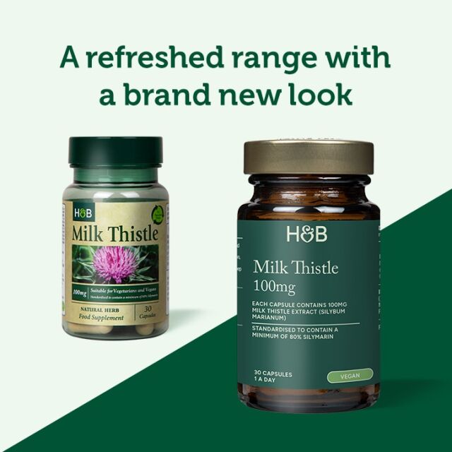 Holland & Barrett Milk Thistle 100mg 30 Capsules - 4