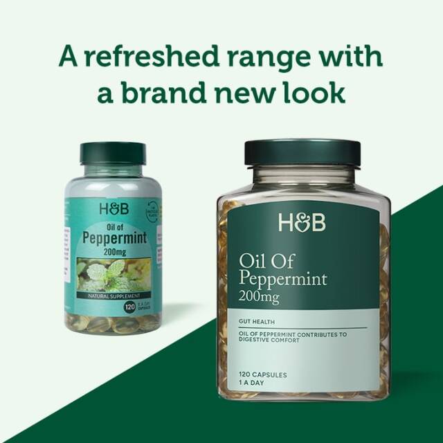 Holland & Barrett Oil of Peppermint 120 Capsules - 4