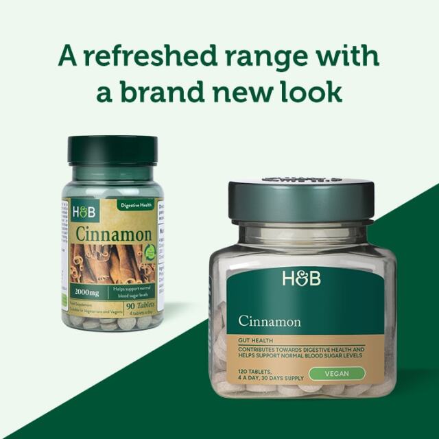 Holland & Barrett Cinnamon 120 Tablets - 3