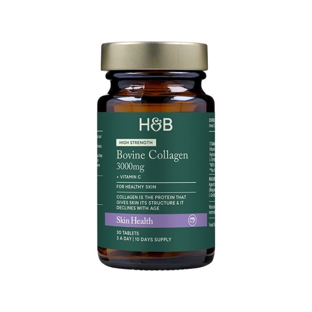 Holland & Barrett Bovine Collagen 3000mg 30 Tablets - 1