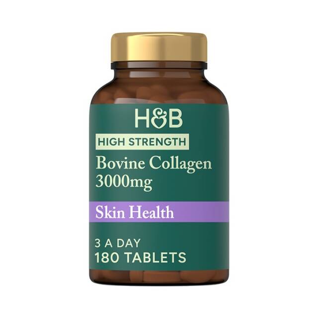 Holland & Barrett Bovine Collagen 3000mg 180 Tablets - 1