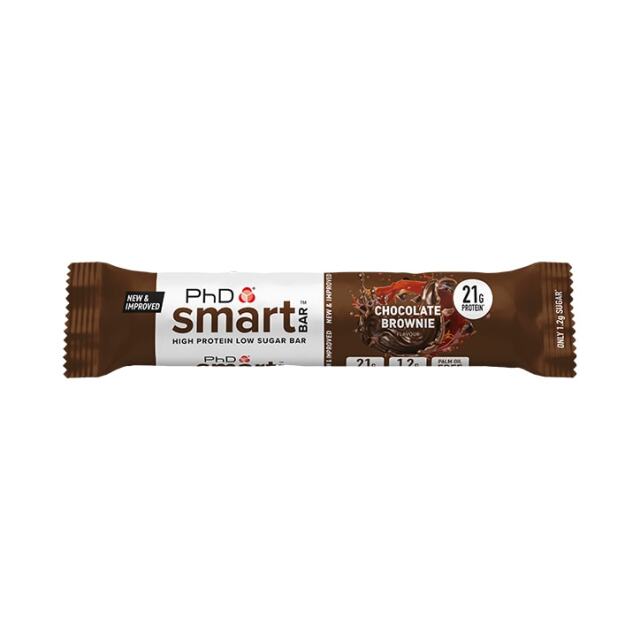 PhD Smart Bar Choc Brownie Protein Bar 64g - 1