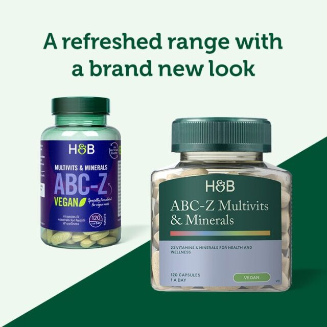 Holland & Barrett ABC to Z Vegan Multivitamins 120 Tablets - 4