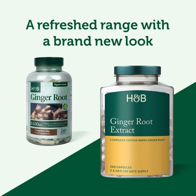 Holland & Barrett Ginger Root Extract 240 Capsules - 3