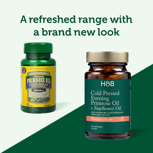 Holland & Barrett Evening Primrose & Starflower Oil 1000mg 30 Capsules - 5