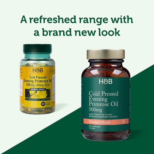 Holland & Barrett Cold Pressed Evening Primrose Oil 500mg 90 Capsules - 4