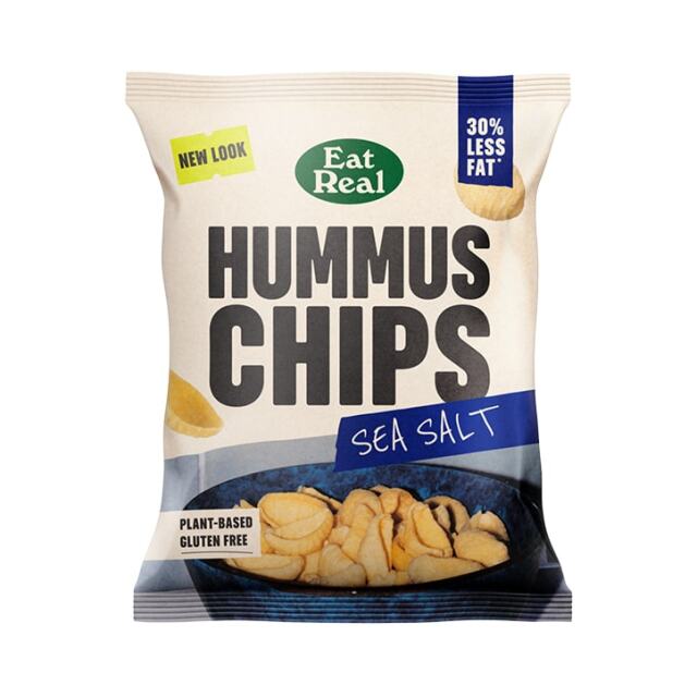 Eat Real Hummus Chips Sea Salt 45g - 1