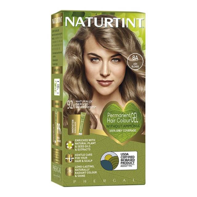Naturtint Permanent Hair Colour 8A (Ash Blonde) - 1