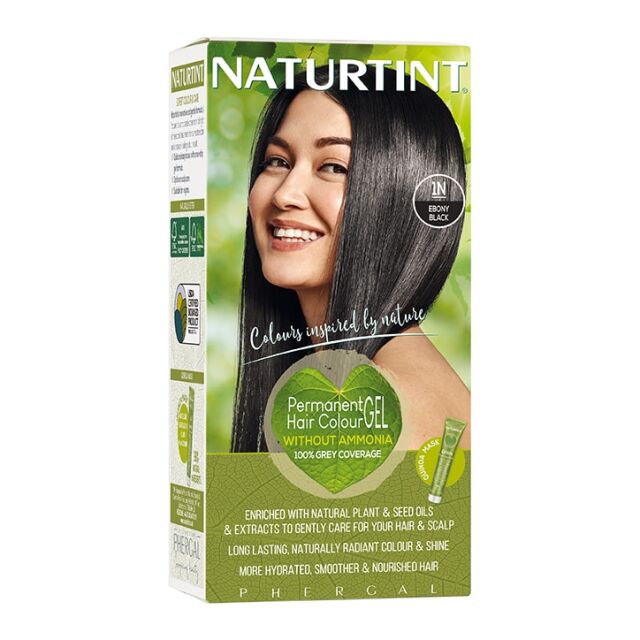 Naturtint Permanent Hair Colour 1N (Ebony Black) - 1