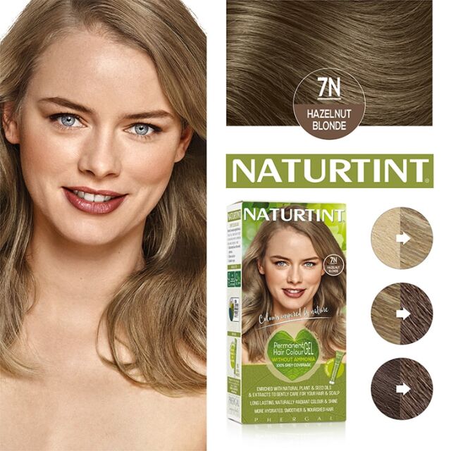 Naturtint Permanent Hair Colour 7N (Hazelnut Blonde) - 6