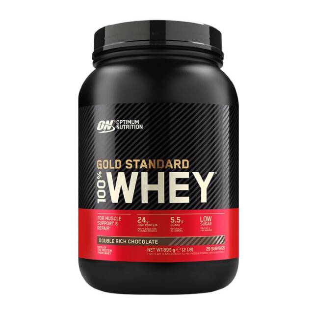 Optimum Nutrition Gold Standard 100% Whey Powder Double Rich Chocolate 899g - 1
