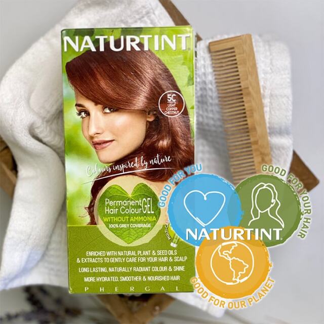 Naturtint Permanent Hair Colour 5C (Light Copper Chestnut) - 8