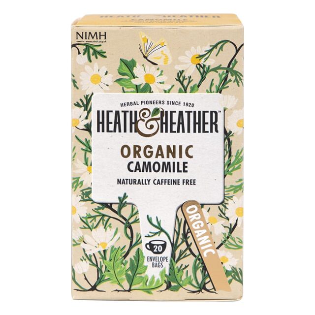Heath & Heather Organic Camomile 20 Tea Bags - 1